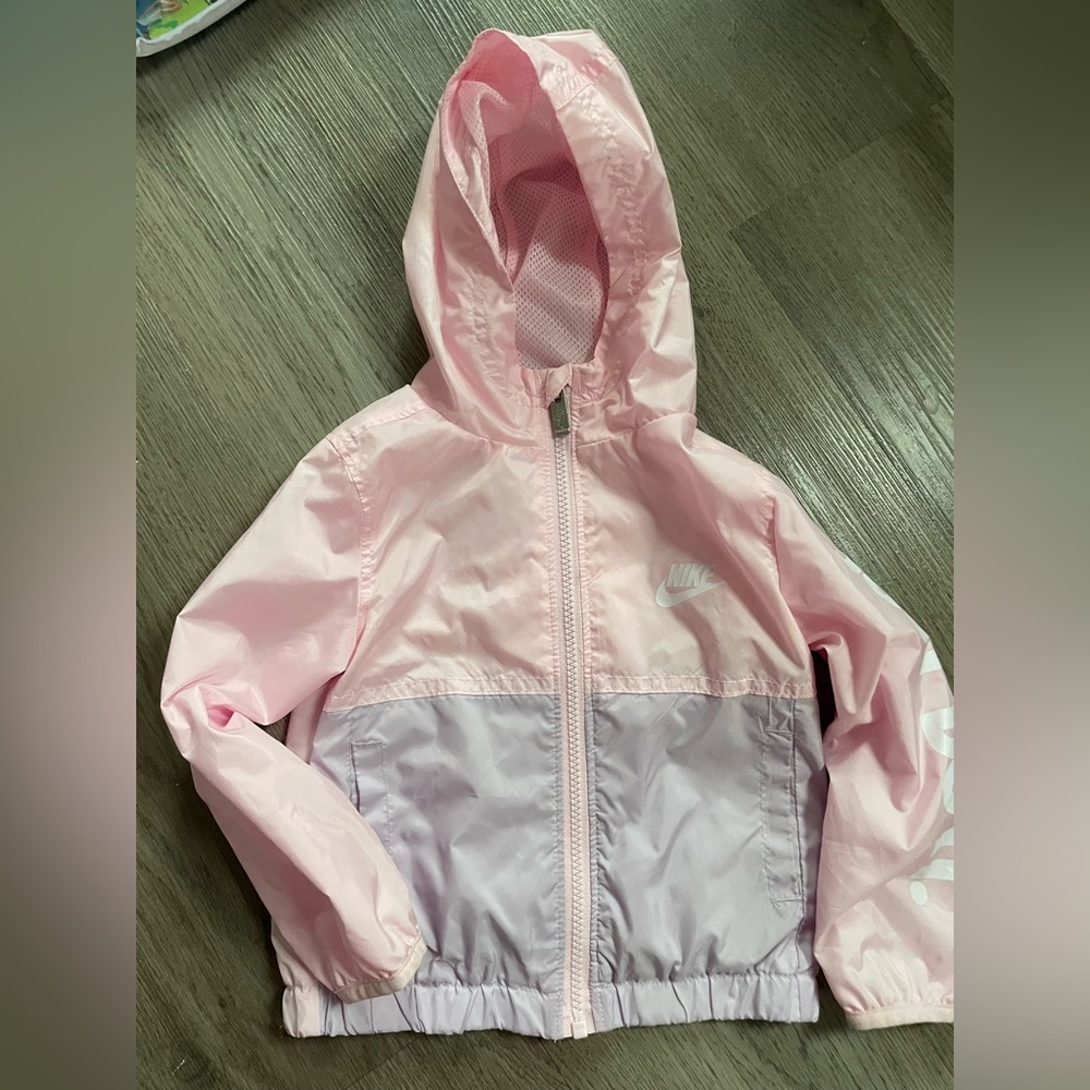 Nike Light Pink Mesh-Lined Jacket